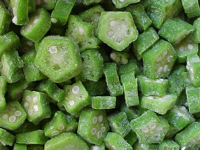 000337 OKRA CUT FROZEN