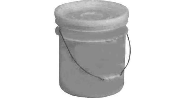 172962 PAIL STORAGE FOR CONDIMENT, POLYETHYLENE 12LTR