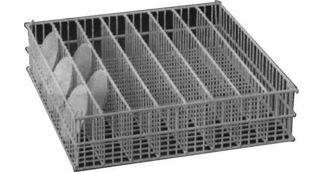 172979 RACK TABLEWARE MULTI STEELWIRE W/PLASTIC COATED 475X475X130MM