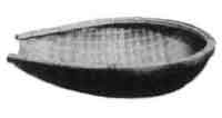 173242 BASKET BAMBOO RICE SIDE-CUTTING 540X500X150MM