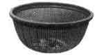 173263 BASKET ROUND PLASTIC 470MM DIAM