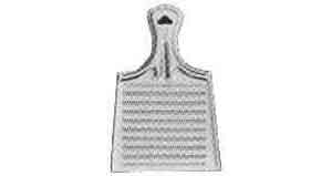 173381 GRATER WITH GRIP ALUMINIUM 170X260MM