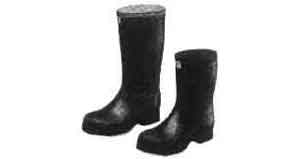 190206 BOOTS RUBBER CLOTH-LINING, SHORT 30CM