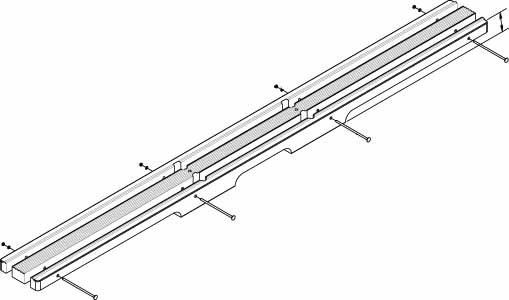 232050 SPREADER WOOD REPAIR MED/USCG, NORMALISATION 1800X115X63MM