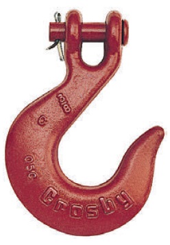 234352 HOOK SLING CLEVIS ALLOY STEEL, CROSBY A-331 HOOK SIZE 8MM