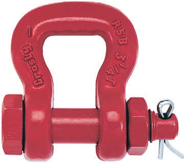 234472 SHACKLE WEB SLING 'SLINGSAVER', S-252 BOLT TYPE SLING SIZE 3&4