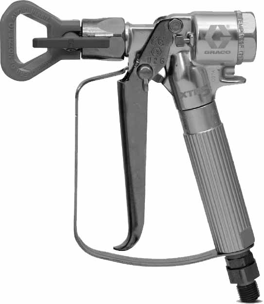 270901 GUN AIRLESS SPRAY GRACO XTR-5, ROUND HANDLE #XTR500