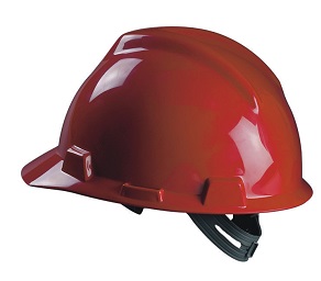310103 HELMET SAFETY SLOTTED V-Gard ?W/SATZ-ON SUSPENSION YELLOW