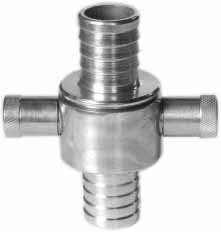COUPLING HOSE INSTANTANEOUS, ALUM LUG2-1/2" HOSE END 52MM