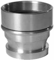 ADAPTER MALE INSTANTANEOUS, BRASS 2-1/2" X 2" BSP FEMALE