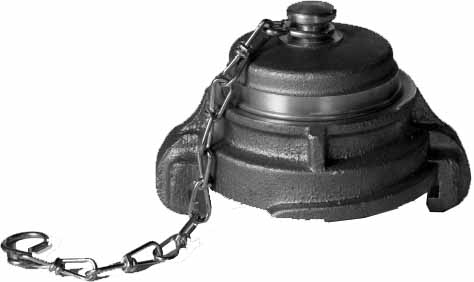 CAP HOSE COUPLING BRASS, GOST 2 LUGS/2-1/2" LUG 96MM