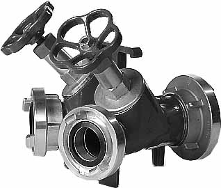 Y PIECE WITH COCK ALUMI STORZ, LUG SIZE 81MM
