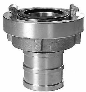 COUPLING HOSE BRASS STORZ-65, LUG 81MM HOSE END 38MM
