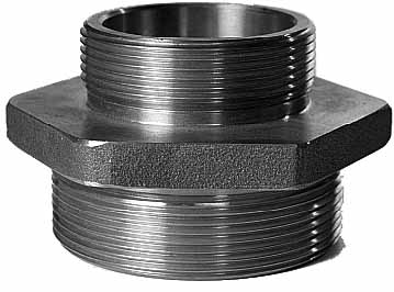 NIPPLE REDUCING BRASS SM905068, 2-1/2"ANST MALEX2-1/2"BSP MALE