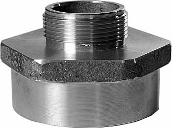 NIPPLE REDUCING BRASS, 2-1/2"X1-1/2"ANST FEMALE X9THR