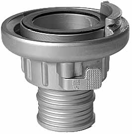COUPLING HOSE ALUMI/PRESSAL, SMS 2-1/2" HOSE END 63MM