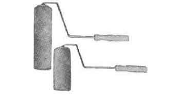 510307 PAINT ROLLER WOOL 180MM WIDTH, COMPLETE WITH HANDLE