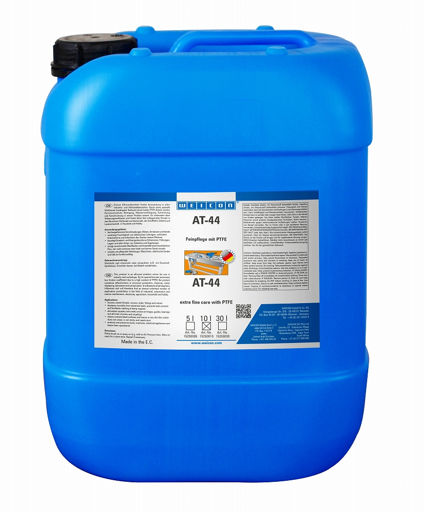 551600 OILS LUBRICATING AND MULTI, FUNCTIONAL WEICON AT-44 10LTR