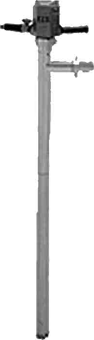 591668 PUMP TRANSFER PNEUMATIC PISTON, STEEL HEAD 60MTR ICO #17000-0