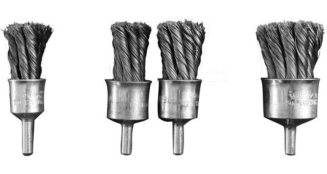 592083 BRUSH WIRE 6MM SHANK 20X0.26MM, F/DERUSTING BRUSH #BP-30302