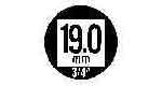 610155 SOCKET WRENCH SET 19MM/SQ DR., 1-1/16-2
