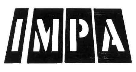 613162 STENCIL LETTER ADJUSTABLE, BRASS A-Z & 0-9 20MM 36'S