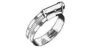 614071 HOSE BAND STAINLESS STEEL, 44-56MM
