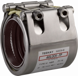 614266 PIPECOUPLING TEEKAY AXILOCK-FP, FIRE PROTECTED PIPE OD 165MM