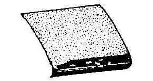 614769 SILICON PAPER WATER-PROOF, ABRASIVE 230X280MM GRIT #150