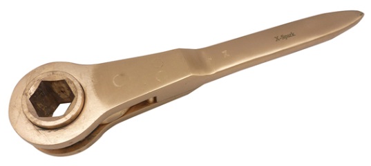 615650 WRENCH RATCHET NON-SPARK, BERYLLIUM COPPER ALLOY 36MM