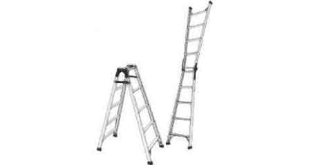 617140 LADDER FOLDING ALUMINIUM-ALLOY, 2 WAY COMBINATION 4.8MTR