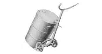 617194 CARRIER FOR DRUM STEEL FRAME, WITH 2 AIR CUSHION TIRES