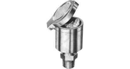 617665 OIL CUP STRAIGHT BRASS, 34MM DIAM PF 1/4