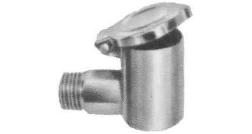 617672 OIL CUP ELBOW BRASS, 25MM DIAMXPF 1/8