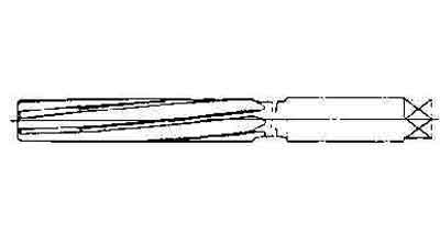 630711 REAMER HAND HELICAL FLUTE, 3.0X72MM