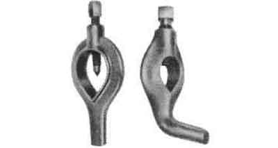 632323 LATHE DOG CAST-IRON BENT 63MM