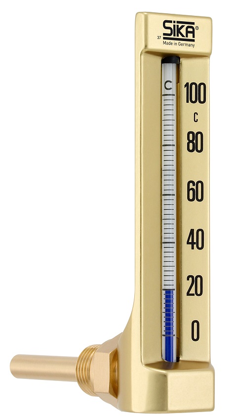 652006 THERMOMETER SIKA 272B 200X36MM, PT1/2 0-100DEG.C 160MM-STEM