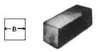 670223 STEEL SQUARE COLD-FINISHED, 10MM 3MTR