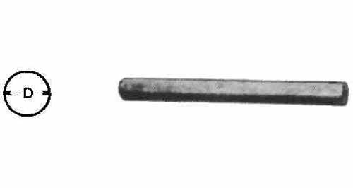 STAINLESS STEEL ROUND, HOT-ROLLED SUS-430 16MM 4MTR