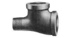 730348 TEE SERVICE MALLEABLE CAST, IRON BLACK 3/8