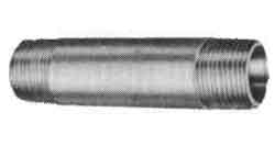 730875 NIPPLE LONG CARBON STEEL BLACK, 1-1/4 X 3