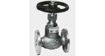 750142 GLOBE VALVE BRONZE FLANGED-END, F7303 16KG-20MM