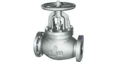 750234 GLOBE VALVE CAST-IRON FLANGED, F7307 10KG-100MM
