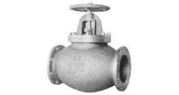 750402 GLOBE VALVE CAST-STEEL FLANGED, F7311 5KG-300MM