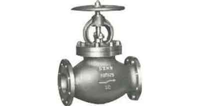 750413 GLOBE VALVE CAST-STEEL FLANGED, F7319 10KG-80MM