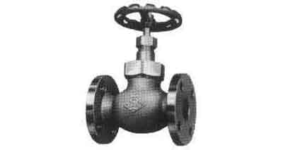 GLOBE VALVE BRONZE FLANGED-END, UNION BONNET F7346 5KG-32MM