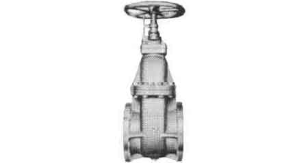 GATE VALVE CAST-STEEL FLANGED, F7366 10KG-65MM