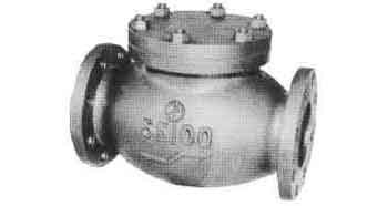 GLOBE VALVE LIFT CHECK C-IRON, FLANGED F7358 5KG-150MM