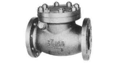SWING CHECK VALVE CAST-IRON, FLANGED F7372 5KG-80MM