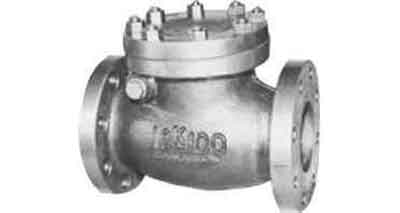 SWING CHECK VALVE CAST-IRON, FLANGED F7373 10KG-200MM